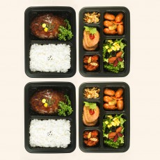 도시락2종세트 (함박+함박/냉장)