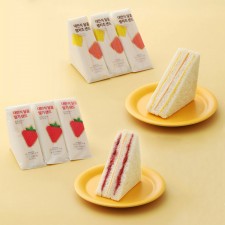 대만식 달콤 샌드 2종(딸기+햄치즈/155g)